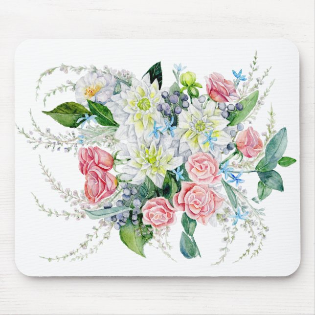Mousepad Buquê Floral (Frente)
