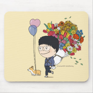 Mousepad buquê sosoHoney(68)