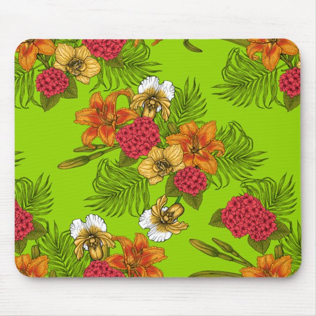 Mousepad Buquê tropical (Frente)