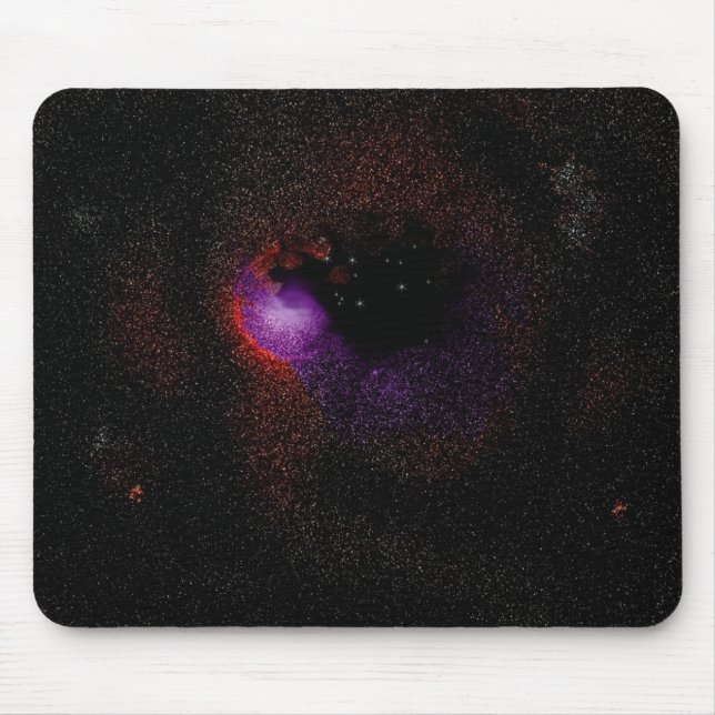 Mousepad Buraco negro (Frente)