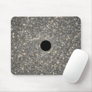 Mousepad Buraco Negro Supermassivo No Meio De Uma Galáxia.