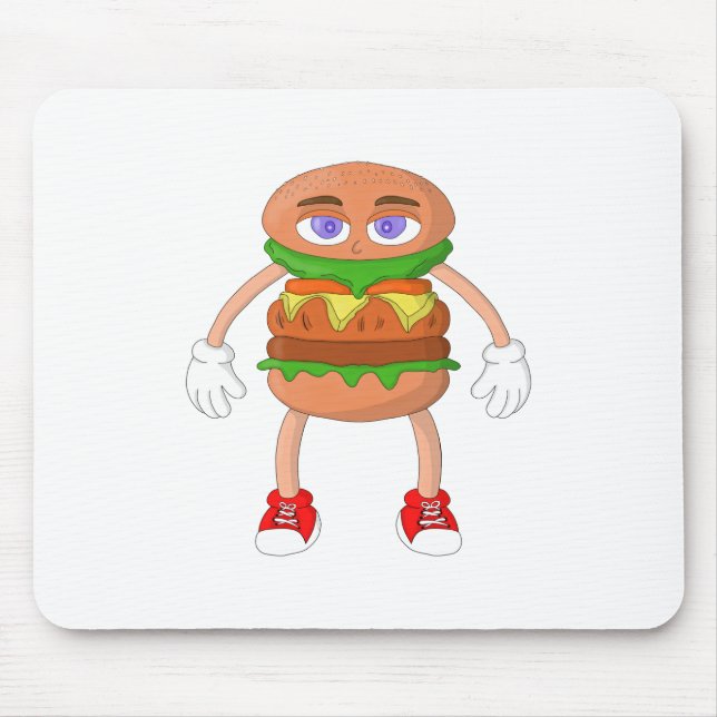 Mousepad Burger Amigável (Frente)