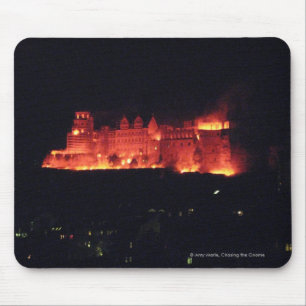 Mousepad Burning do castelo de Heidelberg