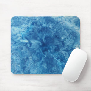 Mousepad Burst de Cor de Água Azul