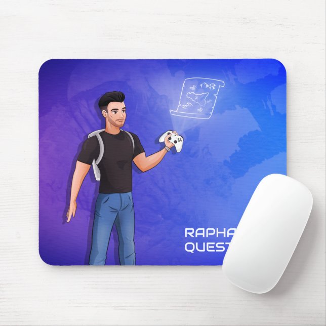 Mousepad Busca de Rafael - Canal Oficial do Youtube (Com mouse)