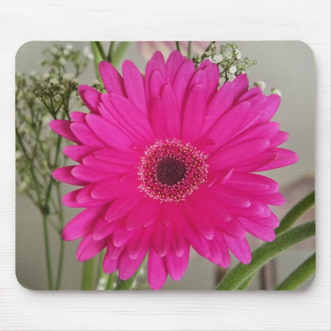 Mousepad busepad da margarida fushia (Frente)
