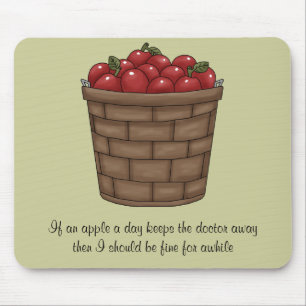 Mousepad Bushel de Maçãs