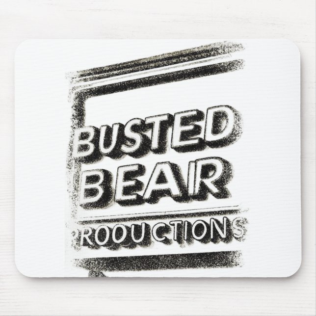 Mousepad Busted Bear Productions Tapete de Mouse (Frente)