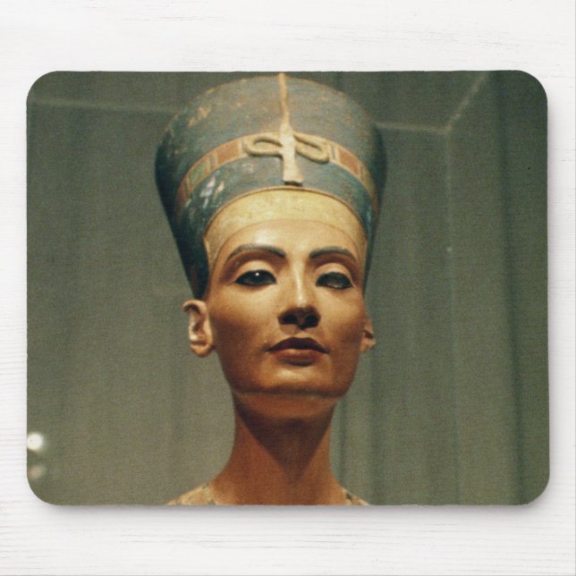 Mousepad Busto da rainha Nefertiti, vista dianteira (Frente)