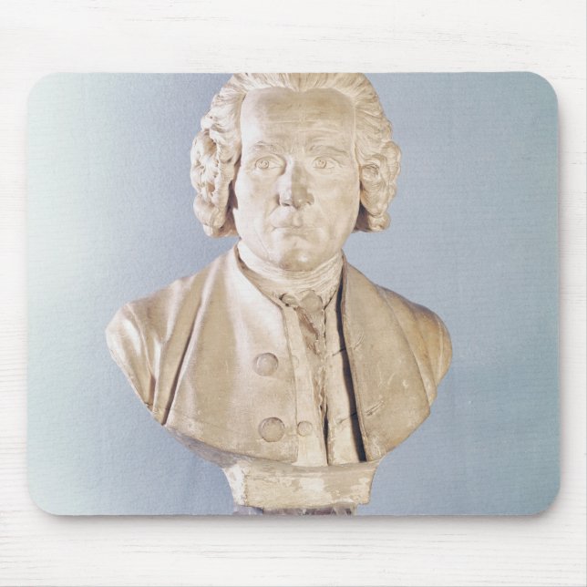 Mousepad Busto de Jean-Jacques Rousseau (Frente)