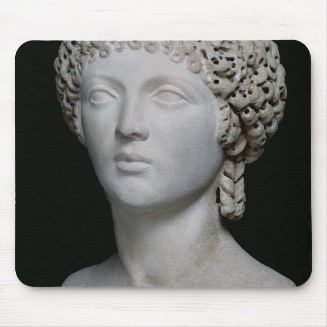 Mousepad Busto de uma mulher romana, possivelmente Poppaea (Frente)