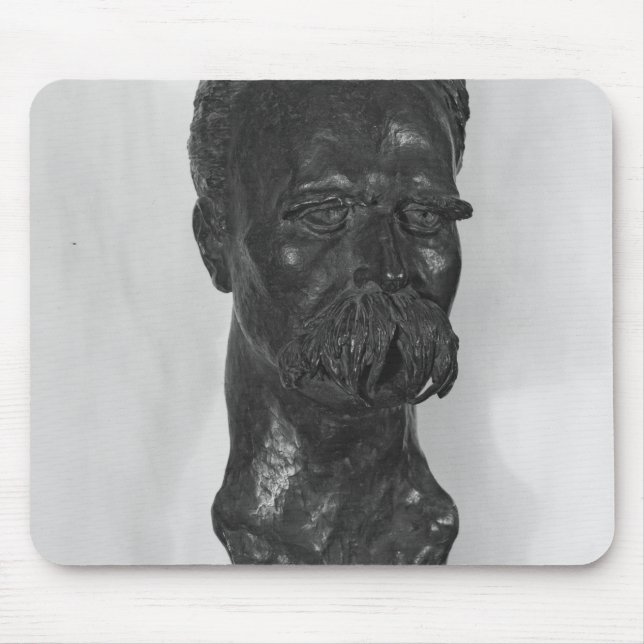 Mousepad Busto do alemão de Friedrich Nietzsche (Frente)