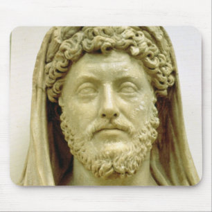 Mousepad Busto do retrato de Marcus Aurelius