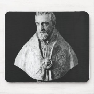 Mousepad Busto do retrato do d'Escoubleau de Francois