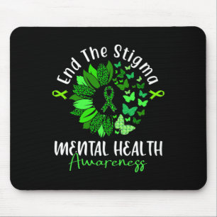 Mousepad Butterfl de Sensibilização para a Saúde Mental do