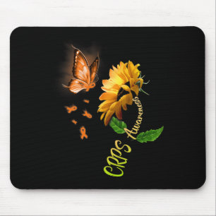 Mousepad Butterfly Sunflower Crps Consciência