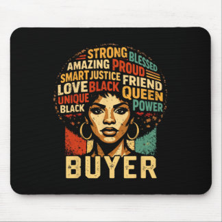 Mousepad Buyer Black History Month Powerful Black Pride Art