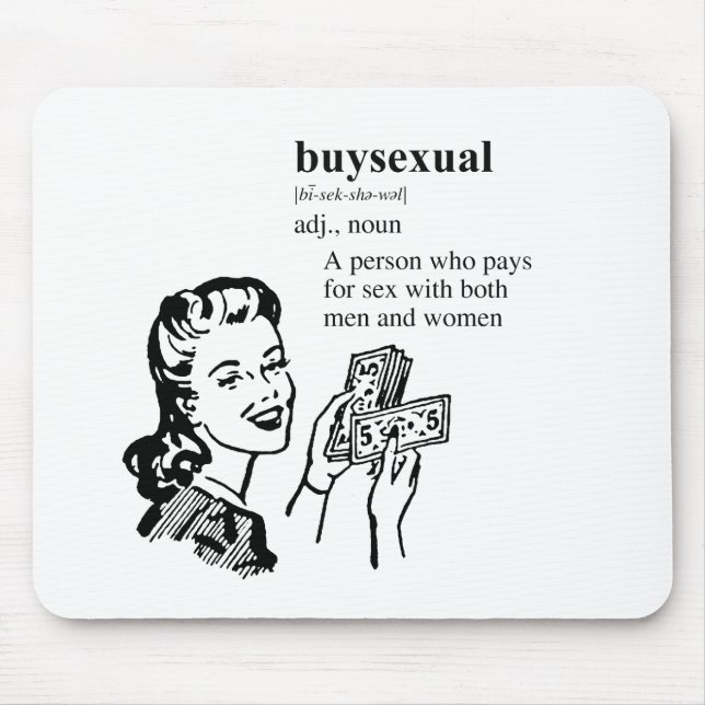 MOUSEPAD BUYSEXUAL (Frente)