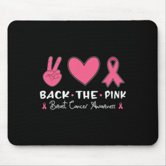Mousepad Byck Fita Cor-De-Rosa Bandeira Americana Cancer A