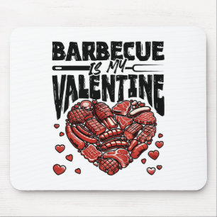 Mousepad Byrbecue É O Meu Namorados - Churrasco Grill Dia d