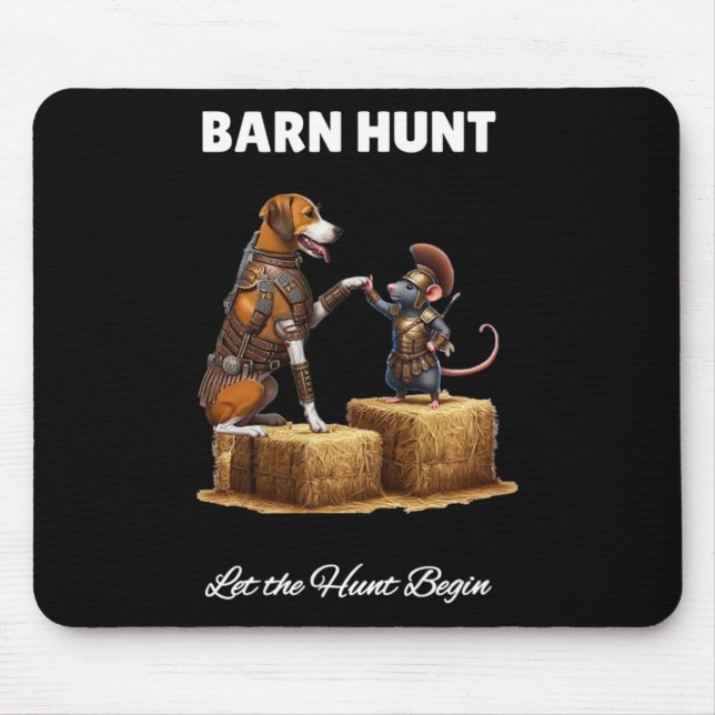Mousepad Byrn Hunt Lover - Gratuito Guerreiro E Americano F (Frente)