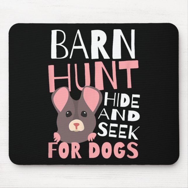 Mousepad Byrn Hunt Ocultar E Buscar Design Rn Hunt (Frente)