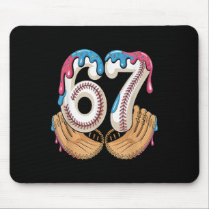 Mousepad Bysebyll 67 - Gotejamento de Sorvete 67 Meme Diver