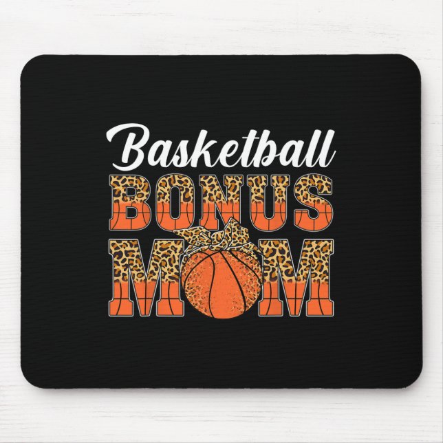 Mousepad Bysketbyll Bonus Dia da Mãe Dia do Jogo Mulheres M (Frente)