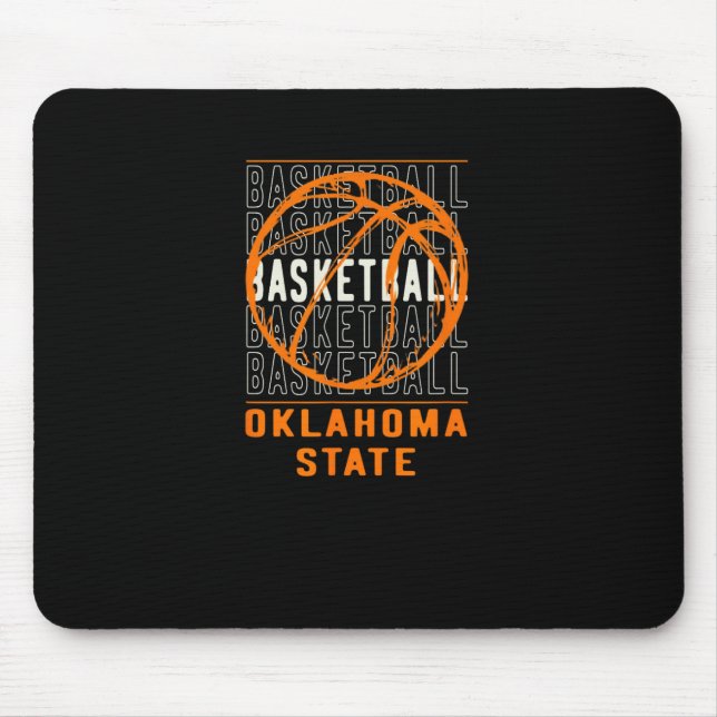 Mousepad Bysketbyll Estado de Oklahoma (Frente)