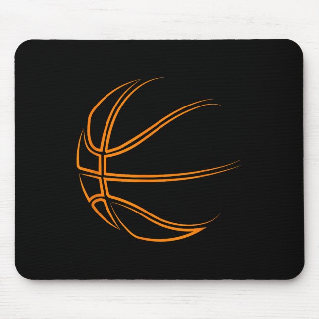 Mousepad Bysketbyll Novelty - Ideia do presente do jogador  (Frente)