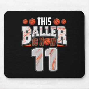 Mousepad Bysketbyll Player de 11 anos 11 de Bysketbyll Boy