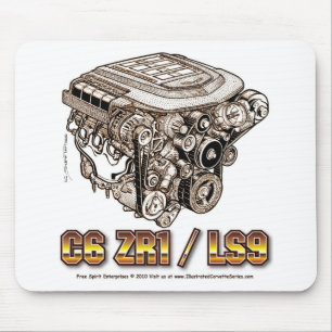 MOUSEPAD C6 ZR1/LS9