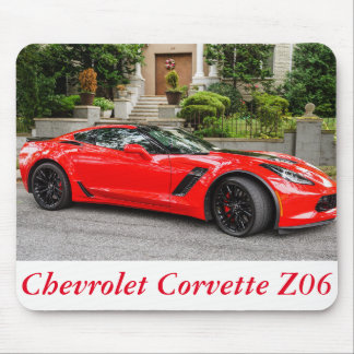 Mousepad C7 vermelho Chevrolet Corvette