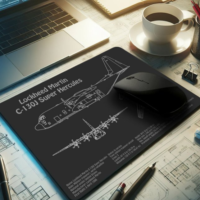 Mousepad C-130 Hércules - Planos de bordo PD (Criador carregado)