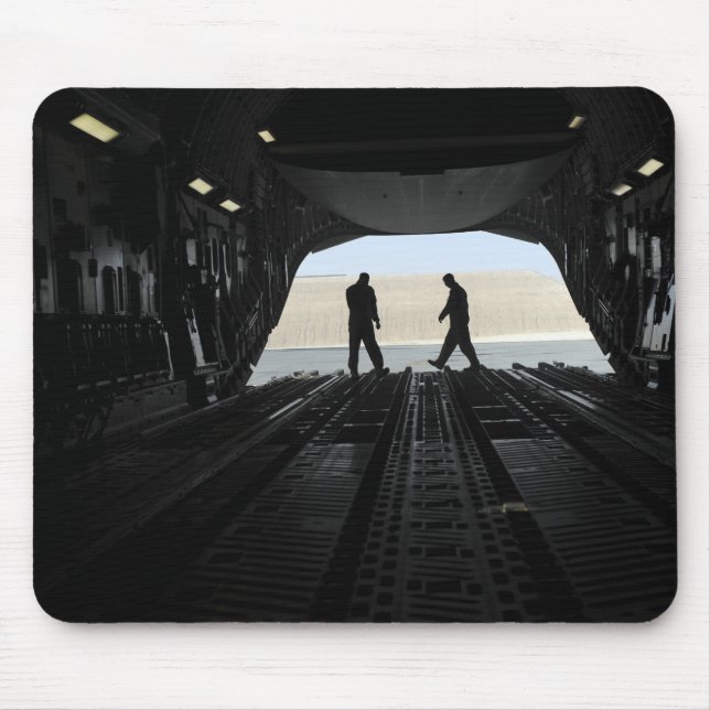 Mousepad C-17A, mestres de carga Globemaster III (Frente)