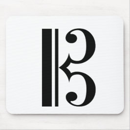 Mousepad C-Clef Alto Clef Tenor Clef Viola Music