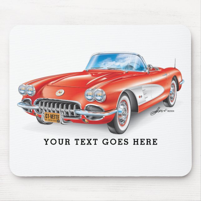 MOUSEPAD C-ONE AUTOMOBILE ART (Frente)