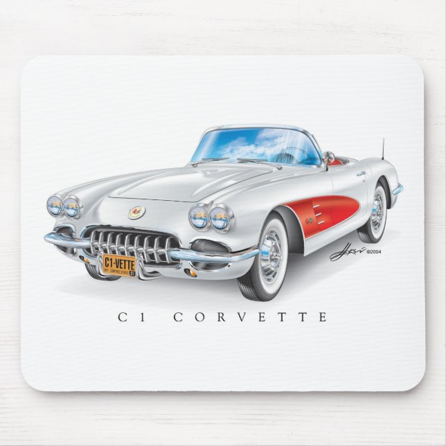MOUSEPAD C-ONE AUTOMOBILE ART (Frente)