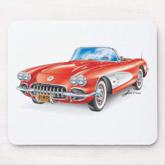 MOUSEPAD C-ONE AUTOMOBILE ART (Frente)