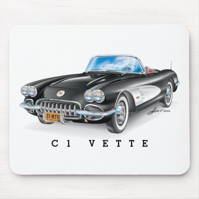 MOUSEPAD C-ONE AUTOMOBILE ART (Frente)