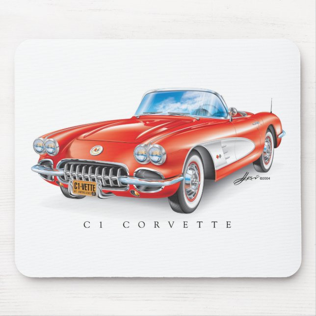 MOUSEPAD C-ONE AUTOMOBILE ART (Frente)