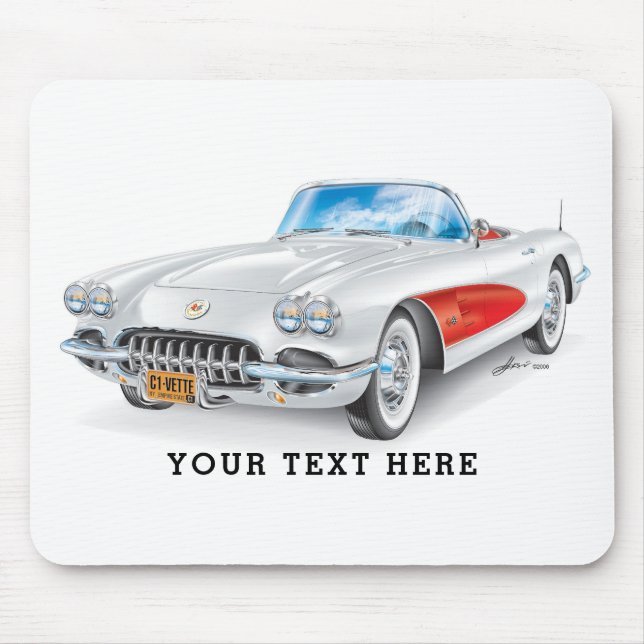 MOUSEPAD C-ONE AUTOMOBILE ART (Frente)