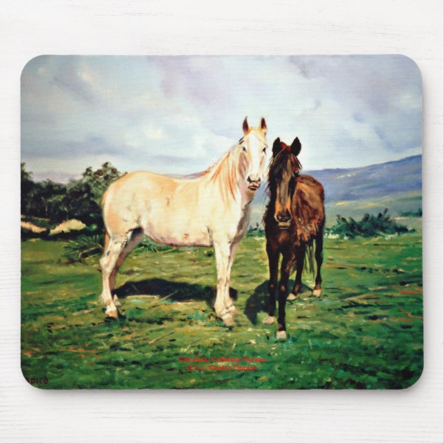 Mousepad Caballos/Cabalos/Cavalos (Frente)