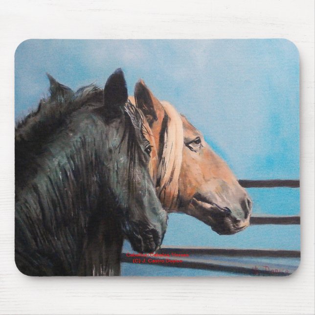 Mousepad Caballos/Cabalos/Cavalos (Frente)