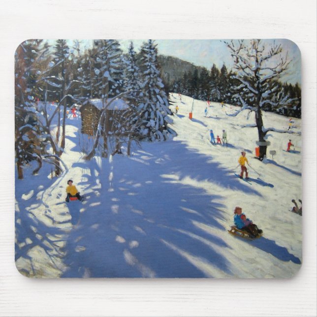 Mousepad Cabana Morzine da montanha (Frente)