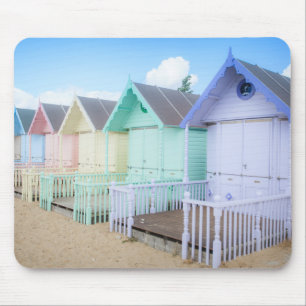 Mousepad Cabanas da praia da ilha de Mersea