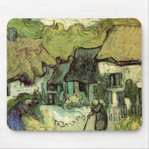 Mousepad Cabanas de Colmo em Jorgus por Vincent van Gogh