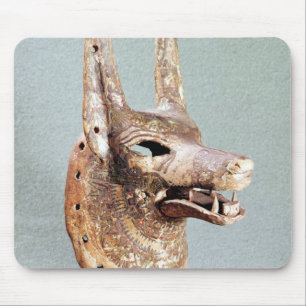 Mousepad Cabeça de Anubis, com uma maxila articulada