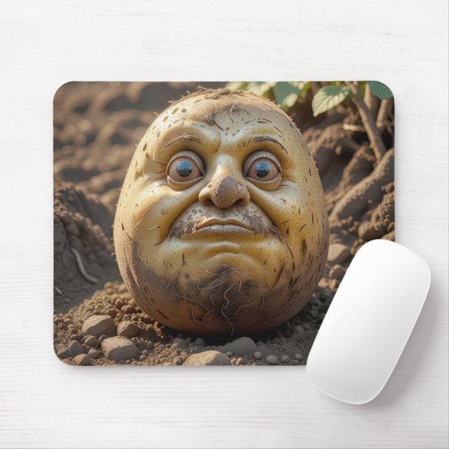 Mousepad Cabeça De Batata Grumosa Na Camisa (Com mouse)