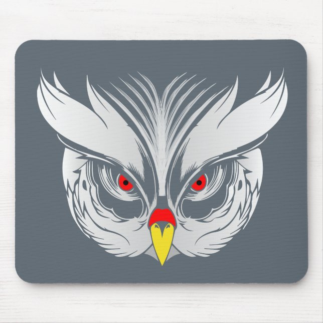 Mousepad Cabeça de coruja (Frente)
